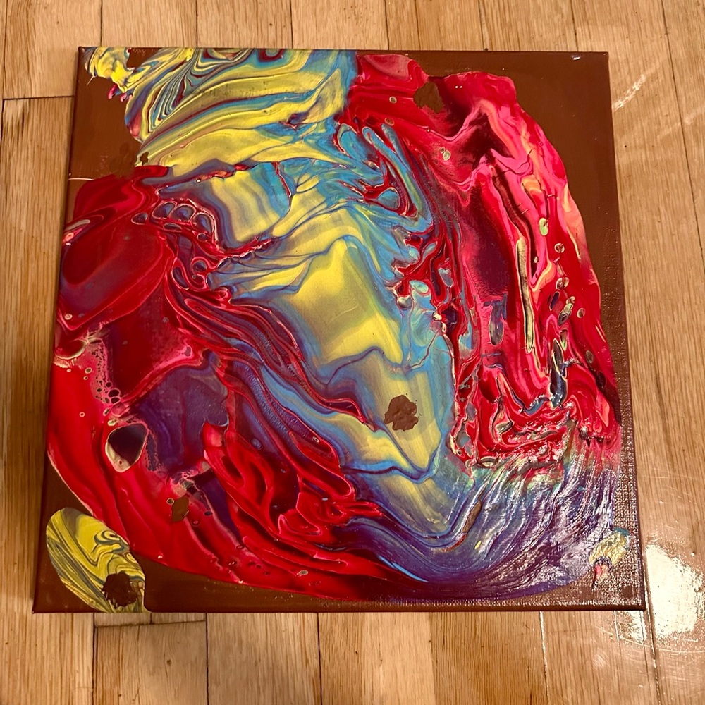 12"x12" Painting on Stretched Canvas